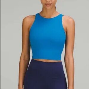 Lululemon Athletica Blue Crop Bra